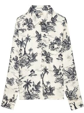 Zadig & Voltaire Suzy Tropical Regular Fit Shirt